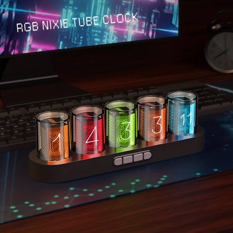 Осветете пространството си с LED часовника Nixie Tube